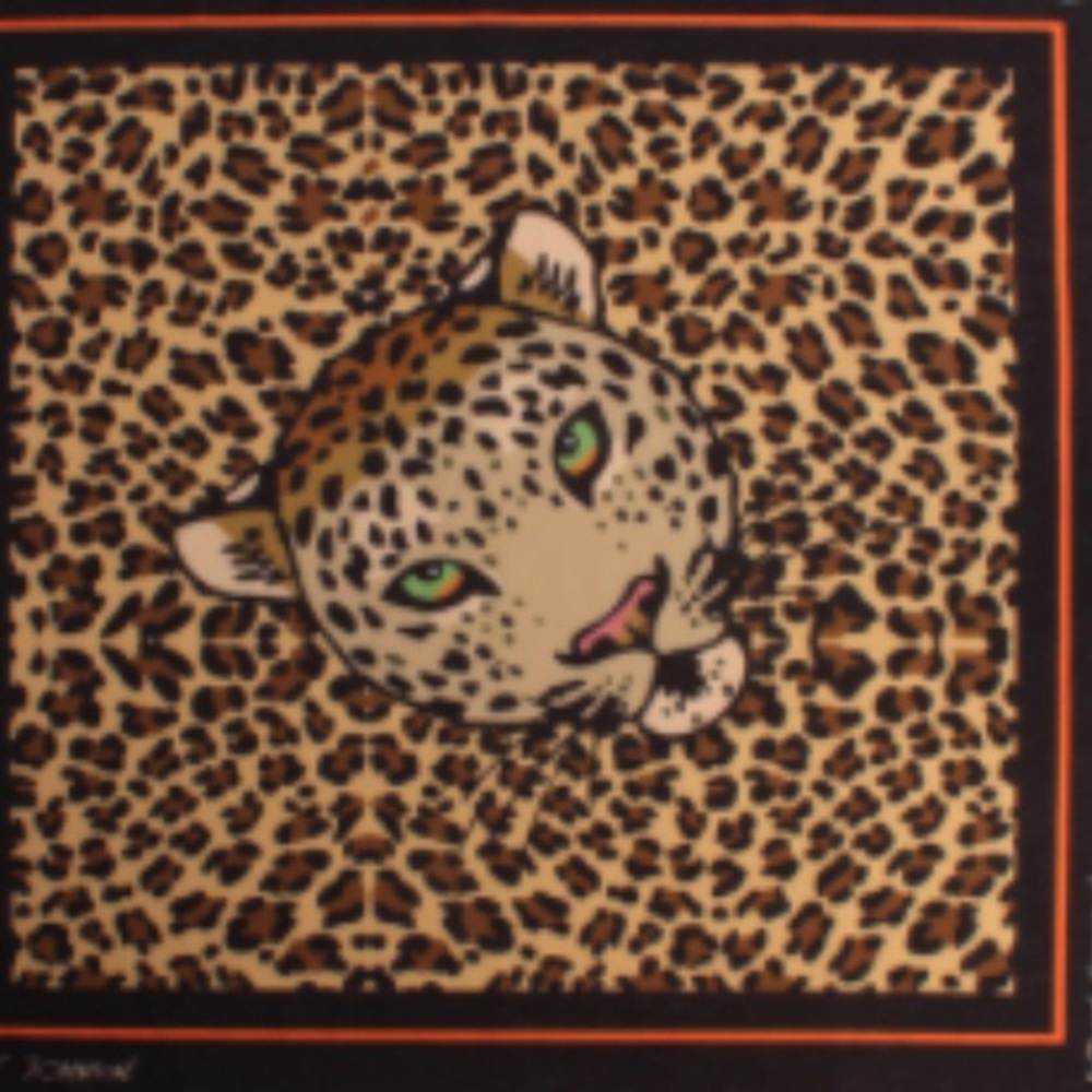 NWT Betsey Johnson cheetah bandana